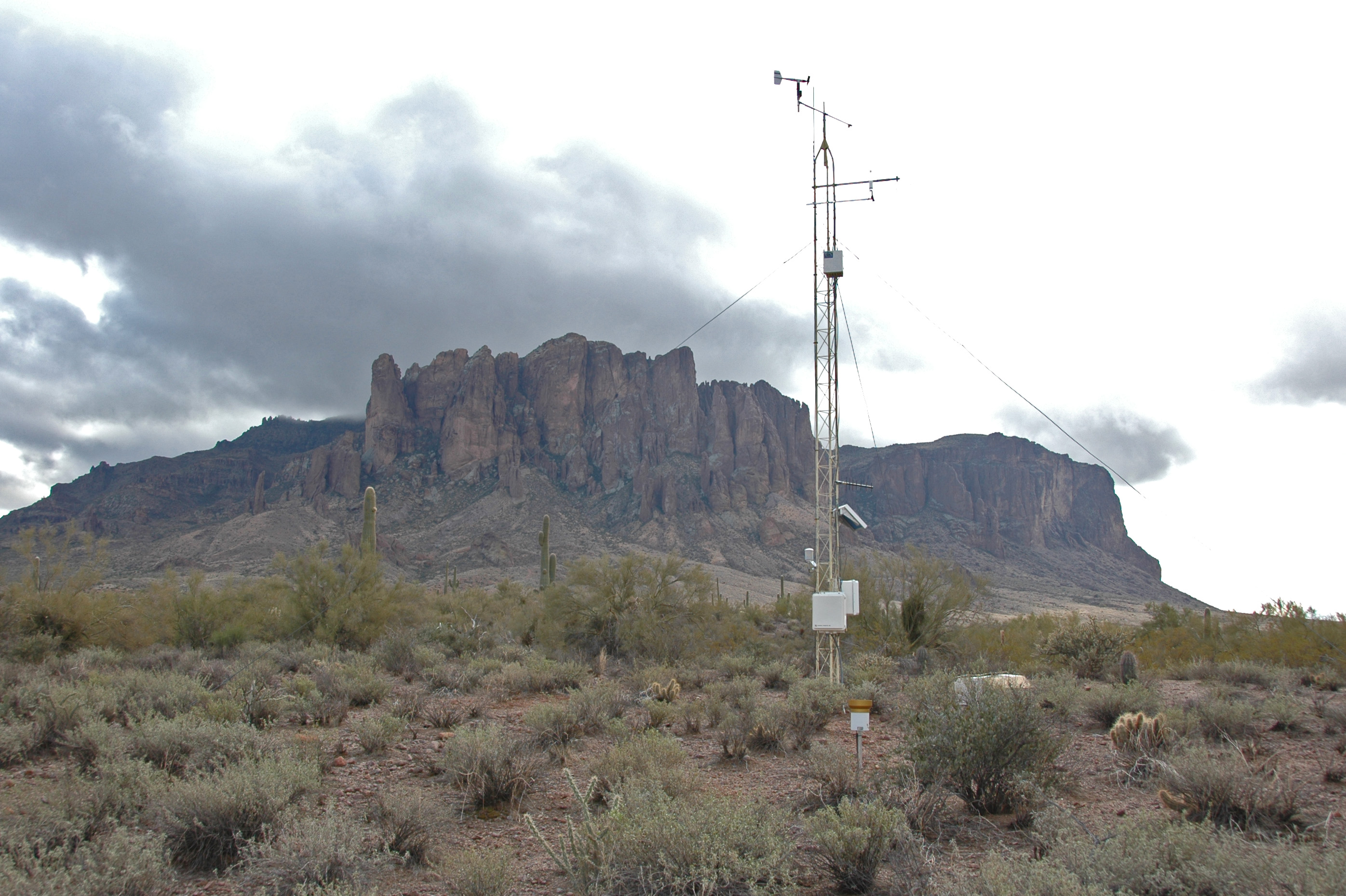 Tower Cliff landscape near ESIIL field sites