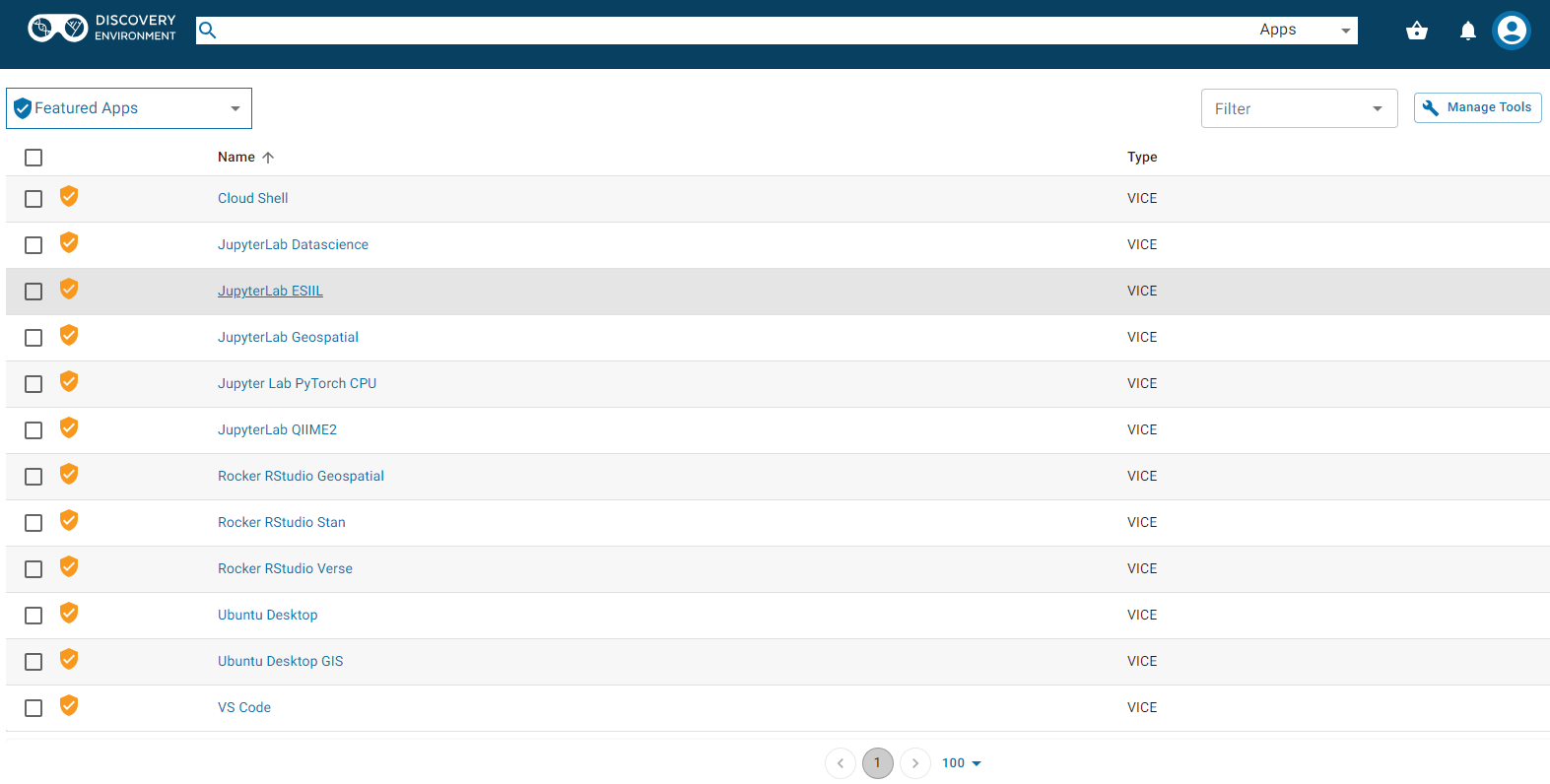 select jupyterlab esiil