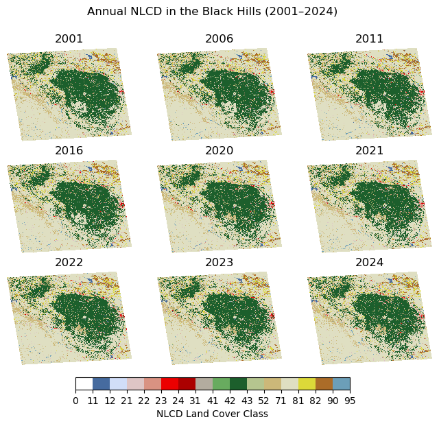 National Land Cover Database (NLCD) - ESIIL Data Library