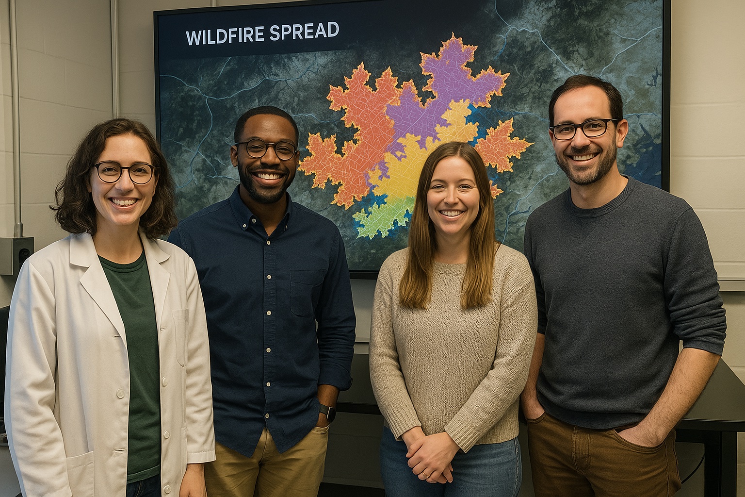 Fictitious Hackathon team working session