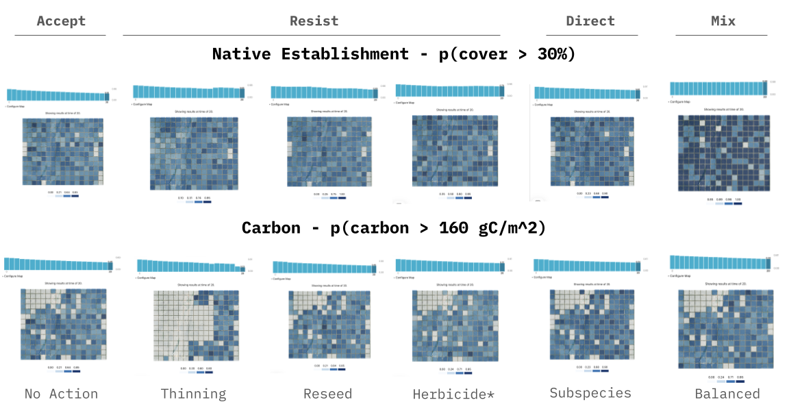 Model outcomes